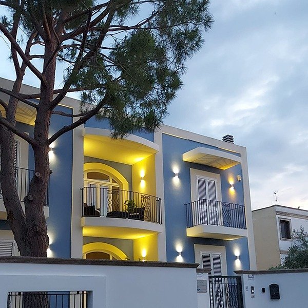 B&B La Casa di Francesca Porto Cesareo - profilo notturno